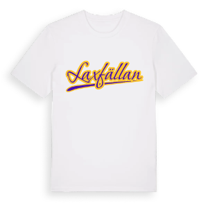 Laxfällan baseball t-shirt – ekologisk bomull t-shirt från Pinshirt