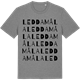 Mid Heather Gray t-shirt med Leddamåla ordlek t-shirt