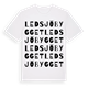 Ledsjöbygget ordlek t-shirt