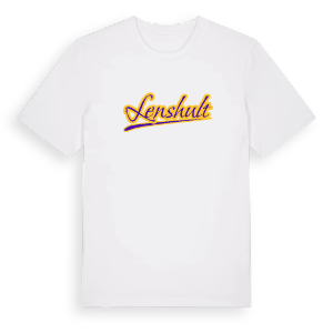 Lenshult baseball t-shirt – ekologisk bomull t-shirt från PinShirt