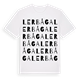 Lerbåga ordlek t-shirt