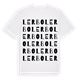 Lerbo ordlek t-shirt