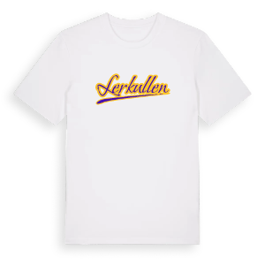 Lerkullen baseball t-shirt – ekologisk bomull t-shirt från Pinshirt