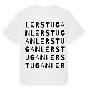 Lerstugan ordlek t-shirt – ekologisk bomull t-shirt från Pinshirt