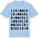 Blue Soul t-shirt med Lerudden ordlek t-shirt