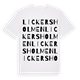 Lickersholmen ordlek t-shirt