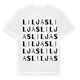 Liljas ordlek t-shirt