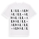 Lill-Alma ordlek t-shirt