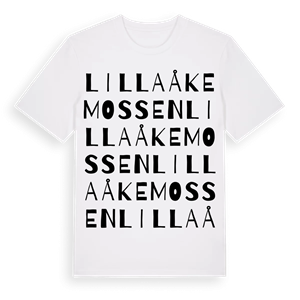 Lilla Åkemossen ordlek t-shirt – ekologisk bomull t-shirt från Pinshirt
