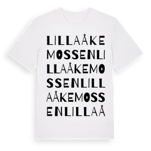 Lilla Åkemossen ordlek t-shirt – ekologisk bomull t-shirt från Pinshirt