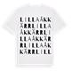 Lilla Åkkärr ordlek t-shirt