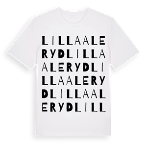 Lilla Aleryd ordlek t-shirt – ekologisk bomull t-shirt från Pinshirt