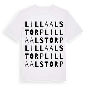 Lilla Alstorp ordlek t-shirt – ekologisk bomull t-shirt från Pinshirt