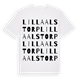 Lilla Alstorp ordlek t-shirt