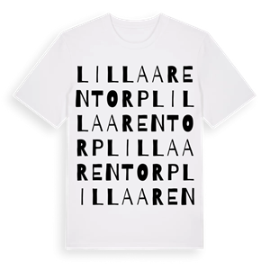 Lilla Arentorp ordlek t-shirt – ekologisk bomull t-shirt från Pinshirt