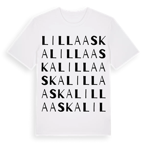 Lilla Aska ordlek t-shirt – ekologisk bomull t-shirt från Pinshirt