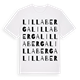 Lilla Berga ordlek t-shirt