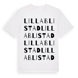 Lilla Blistad ordlek t-shirt – ekologisk bomull t-shirt från Pinshirt