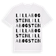 Lilla Bogsten ordlek t-shirt