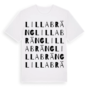 Lilla Bräng ordlek t-shirt – ekologisk bomull t-shirt från Pinshirt