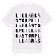 Lilla Bråstorp ordlek t-shirt