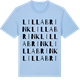 Blue Soul t-shirt med Lilla Brink ordlek t-shirt