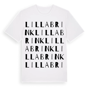 Lilla Brink ordlek t-shirt – ekologisk bomull t-shirt från Pinshirt