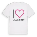 Jag älskar Lilla Edet t-shirt stort tryck