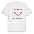 Jag älskar Lilla Fläsksundet t-shirt stort tryck