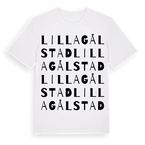 Lilla Gålstad ordlek t-shirt – ekologisk bomull t-shirt från Pinshirt