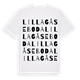 Lilla Gåseboda ordlek t-shirt