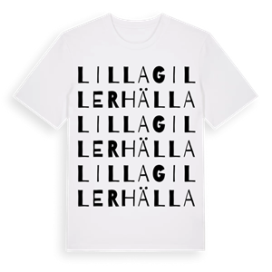 Lilla Gillerhälla ordlek t-shirt – ekologisk bomull t-shirt från Pinshirt