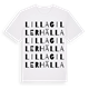Lilla Gillerhälla ordlek t-shirt
