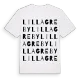 Lilla Greby ordlek t-shirt
