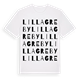 Lilla Greby ordlek t-shirt