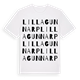 Lilla Gunnarp ordlek t-shirt