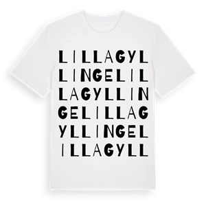 Lilla Gyllinge ordlek t-shirt – ekologisk bomull t-shirt från Pinshirt
