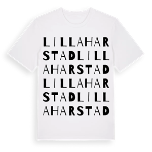 Lilla Harstad ordlek t-shirt – ekologisk bomull t-shirt från Pinshirt