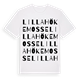 Lilla Hökemosse ordlek t-shirt
