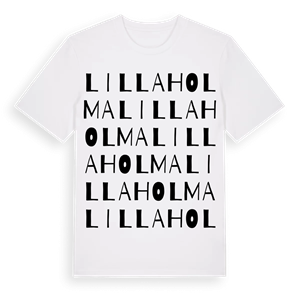 Lilla Holma ordlek t-shirt – ekologisk bomull t-shirt från Pinshirt
