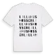 Lilla Husmossen ordlek t-shirt