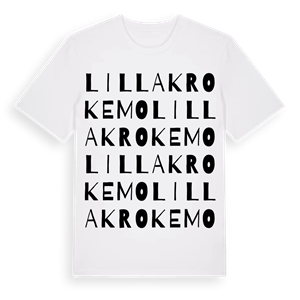 Lilla Krokemo ordlek t-shirt – ekologisk bomull t-shirt från Pinshirt