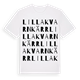 Lilla Kvarnkärr ordlek t-shirt