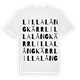 Lilla Långkärr ordlek t-shirt