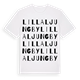 Lilla Ljungby ordlek t-shirt
