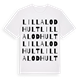 Lilla Lodhult ordlek t-shirt