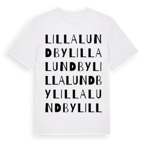 Lilla Lundby ordlek t-shirt – ekologisk bomull t-shirt från Pinshirt