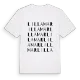Lilla Mar ordlek t-shirt