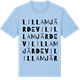 Blue Soul t-shirt med Lilla Mjärdevi ordlek t-shirt