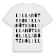 Lilla Nötebo ordlek t-shirt